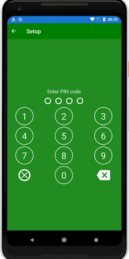 Android application pt.BTC screenshort