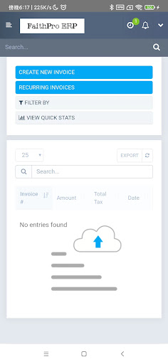 FaithPro ERP Screen 3
