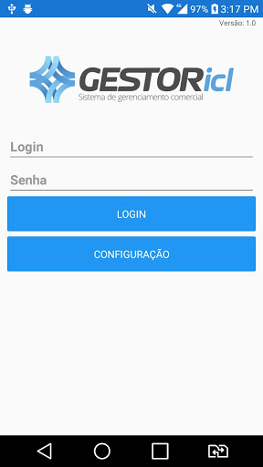 Android application Gestor WMS screenshort