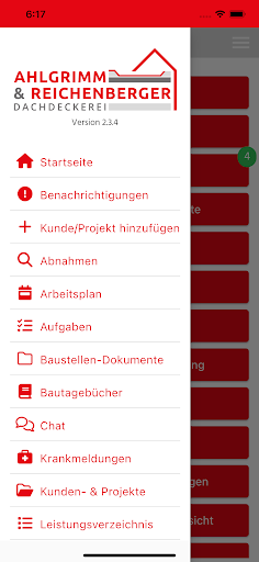 Android application A&R mein Abdichter screenshort