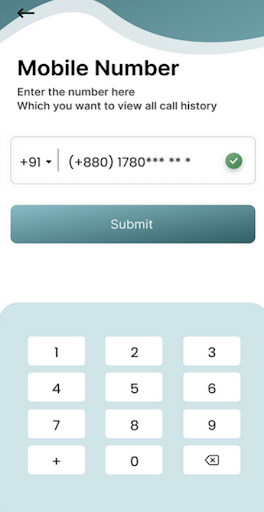 Call Details of Any Number App Screen 3