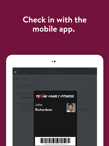 Screenshot of TX Family Fitness