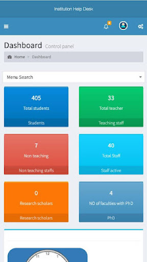 Android application IHD CAMPUS screenshort