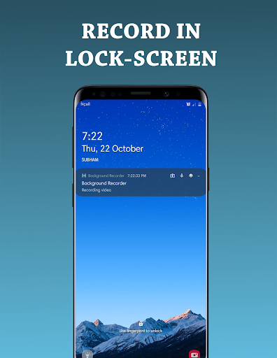 Background Recorder Screen 2
