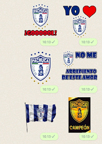 Screenshot 1 Pachuca Stickers android