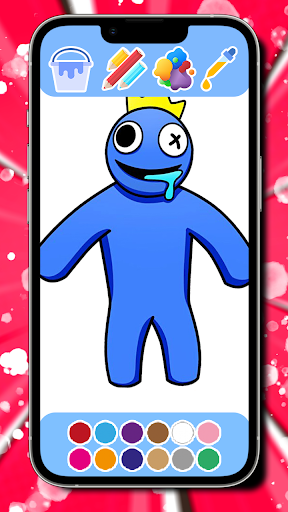 Rainbow Friends 3 Coloring