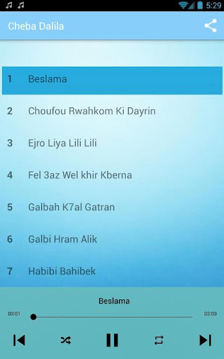 Android application شابة دليلة 2024 screenshort