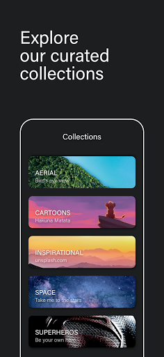 Splashy: Automatic Wallpapers Screen 2