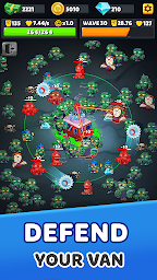 Zombie Van: Tower Defense TD