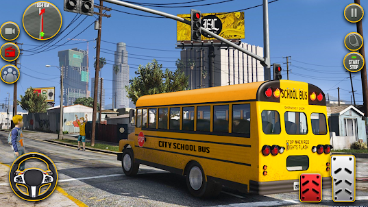 School Bus Simulator Game Kids