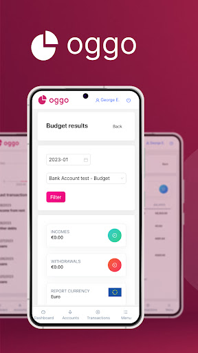 Android application oggo.money screenshort