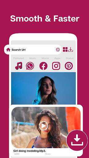 HD Video Downloader App Screen 2