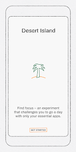Desert Island - A Digital Wellbeing Experiment Screenshot