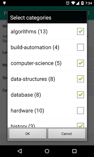 Programming Quiz LITE Screen 2