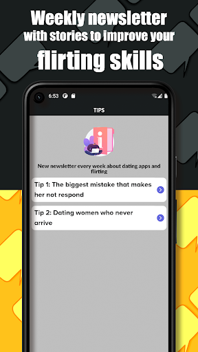 Quedemos, Learn How To Flirt Screen 2