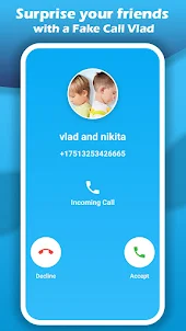 vlad fake call and chat