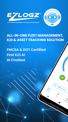 Android application Ezlogz: ELD & Truck Navigation screenshort