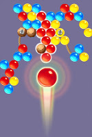 screenshot of Bubble Shooter Game