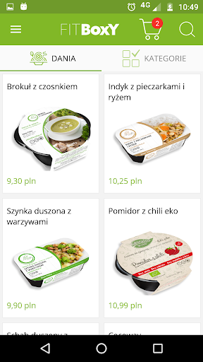 FitBoxy Screen 2
