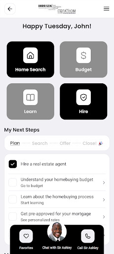 Android application The Harrison Group screenshort