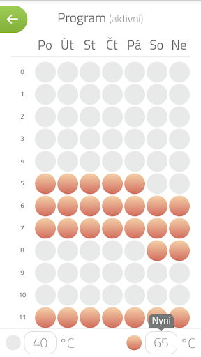 Smart bojler Screen 3