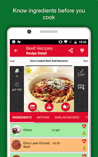 Screenshot of All Beef Recipes Offline Book
