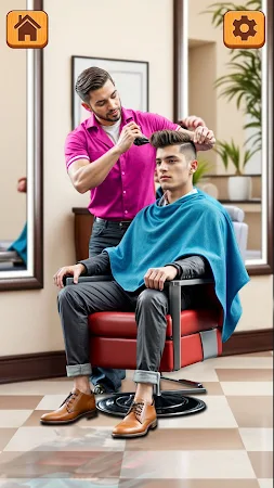 Game screenshot Barber Shop Hair Cutting Games mod apk