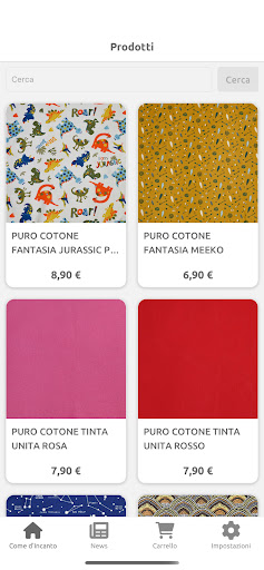 Come dIncanto Shop Screen 3