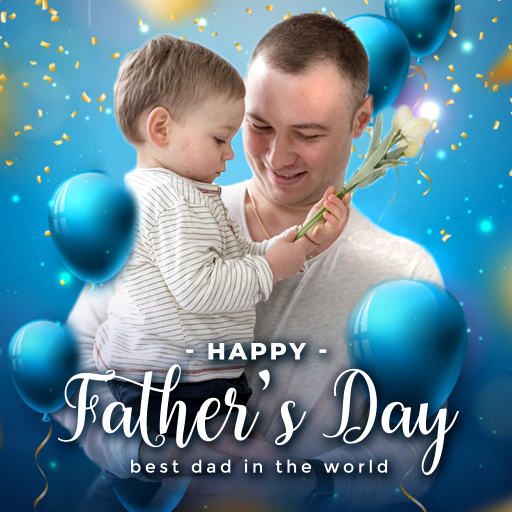 Happy Father’s Day Photo Frame logo