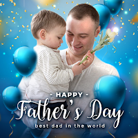Happy Father’s Day Photo Frame