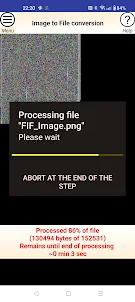 File encryption in image &back