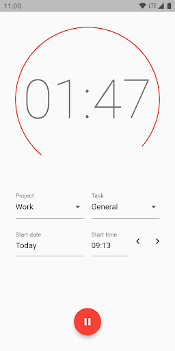 Timesheet - work time tracker Screen 2