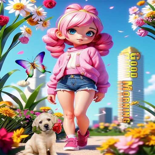 Figurinhas Bom Dia GIF 2024