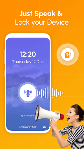 Voice Screen Lock Screen 3