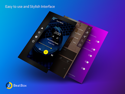 BeatBox Music Player Captura de pantalla