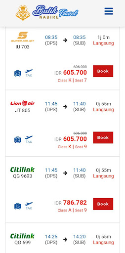 Butik Travel Nabire Screen 3