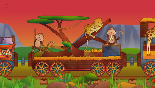 Safari Train for Toddlers Screen 3