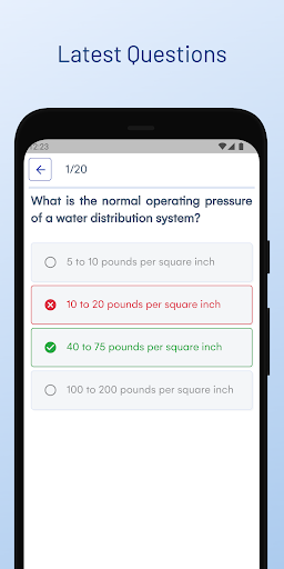 Android application Journeyman Plumber - Test Prep screenshort