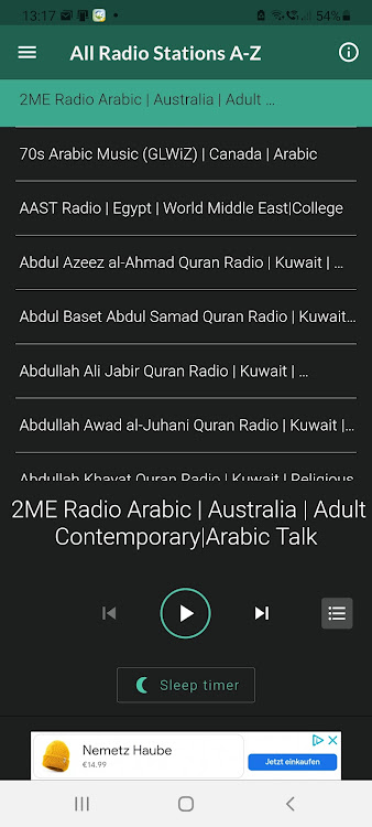 Arabic Radio Stations - 3.0.0 - (Android)