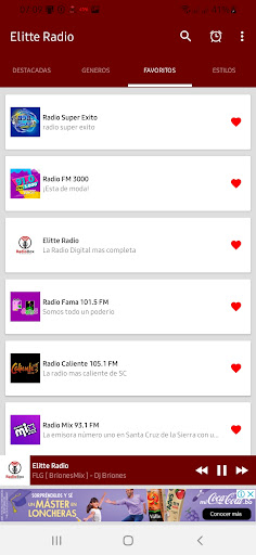 Elitte Radio Screen 3