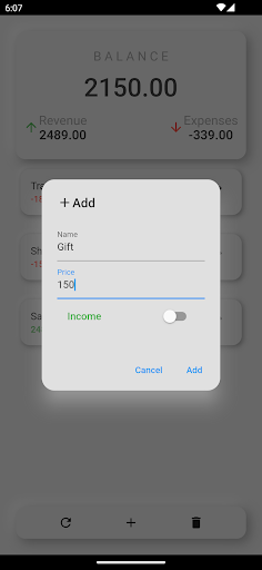 Manage your Expenses - Minimal Screen 2