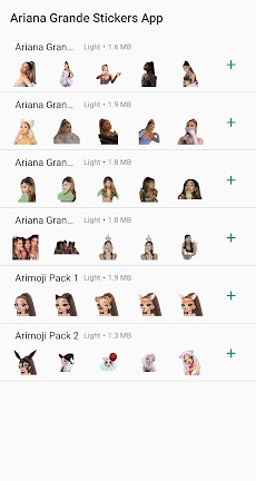 Ariana Grande Stickers Appのおすすめ画像1