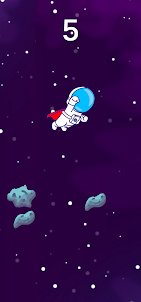 Flying astronaut K