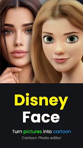Disney Face - Cartoon Photo