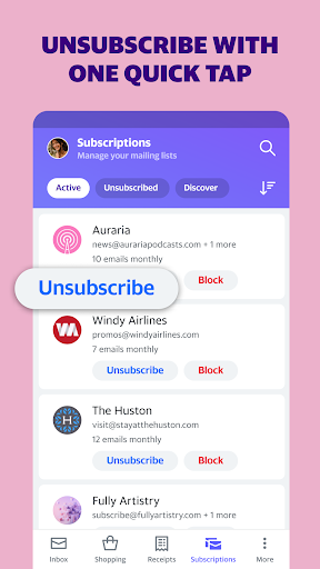 Yahoo Mail – Organized Email screenshot