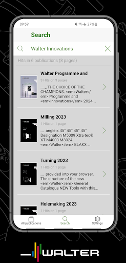 Walter eLibrary Screen 2