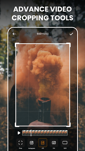 Android application Cut & Trim Video Editor screenshort