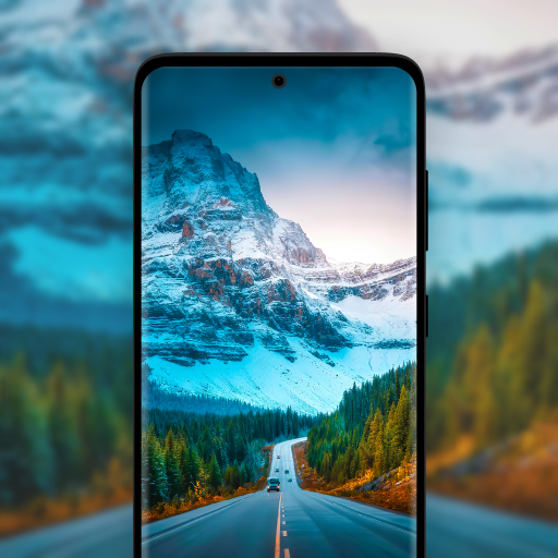 Wallpapers 4K, HD Backgrounds Logo