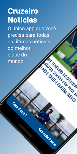 Android application Cruzeiro Notícias screenshort