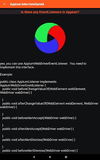 Appium Interview QandA